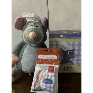 Scentsy Ratatouille Remy Buddy New in Box With Bon Appétit Scent Pak Disney